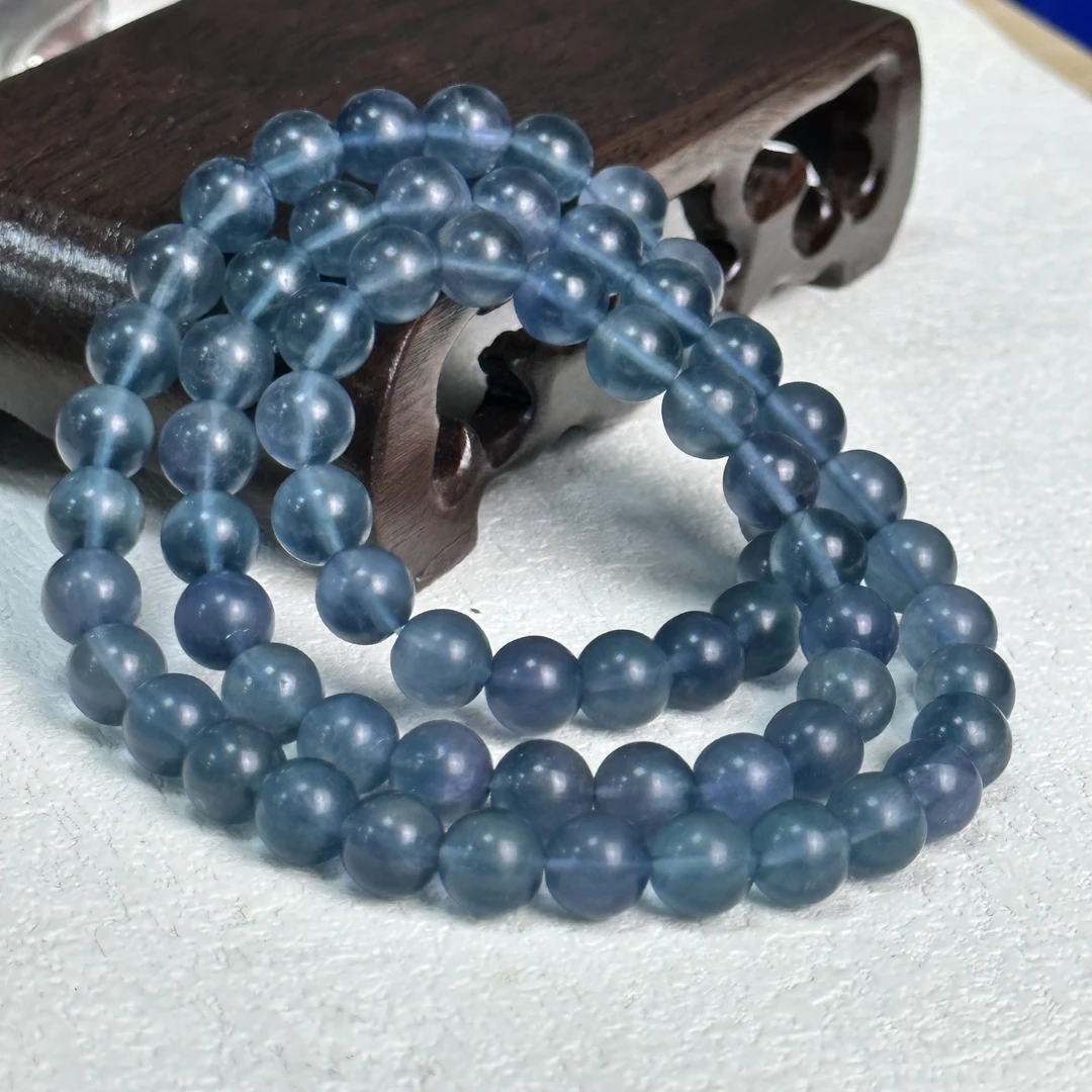 丽哥补贴 天然彩色宝石萤石魔鬼蓝时尚蓝色 LG1207 多样性发一件