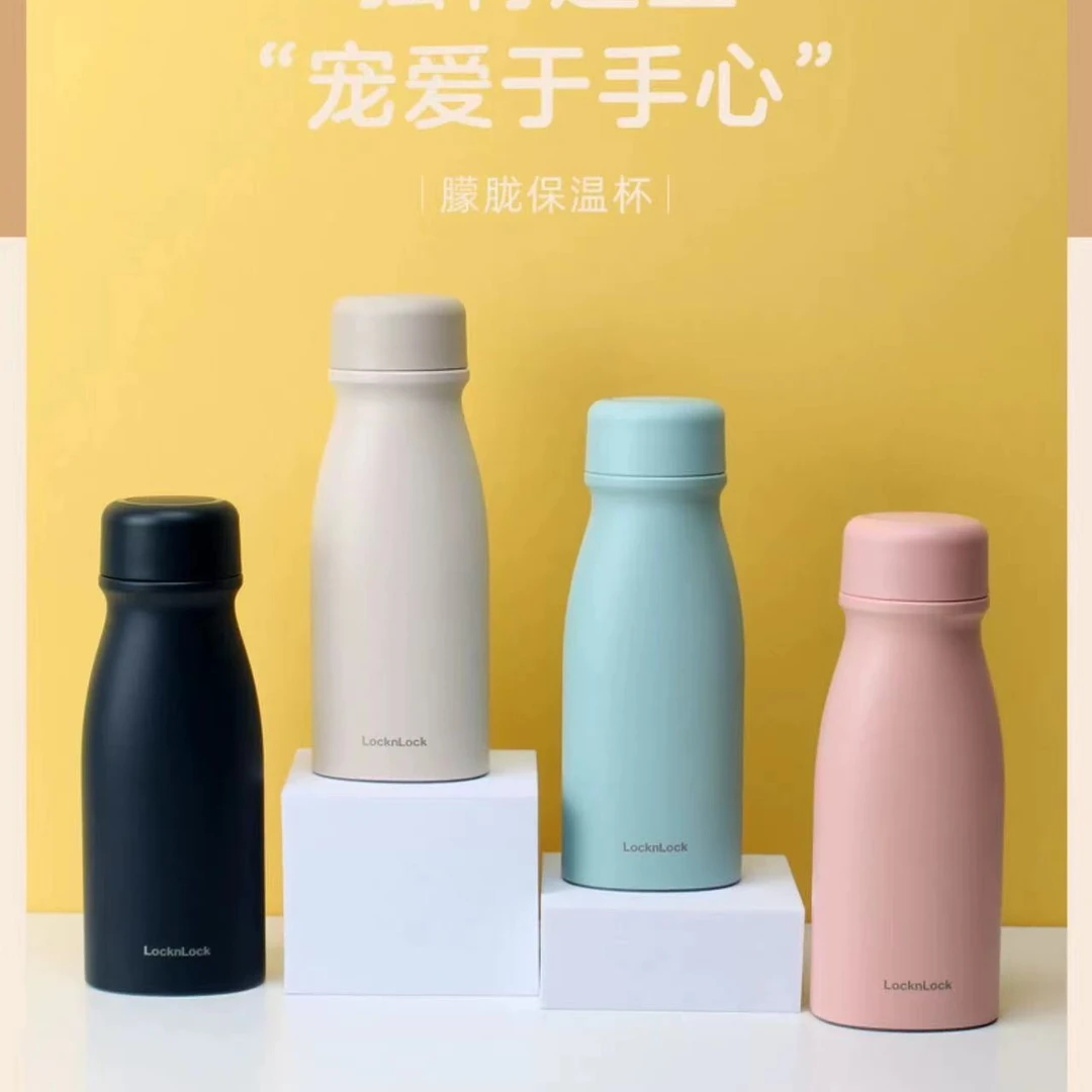 小巧保温杯网红时尚可爱女士简约大容量学生创意保温杯LHC4240