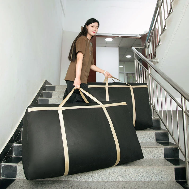 被子防水搬家打包袋手提收纳行李袋防潮防尘编织袋可折叠