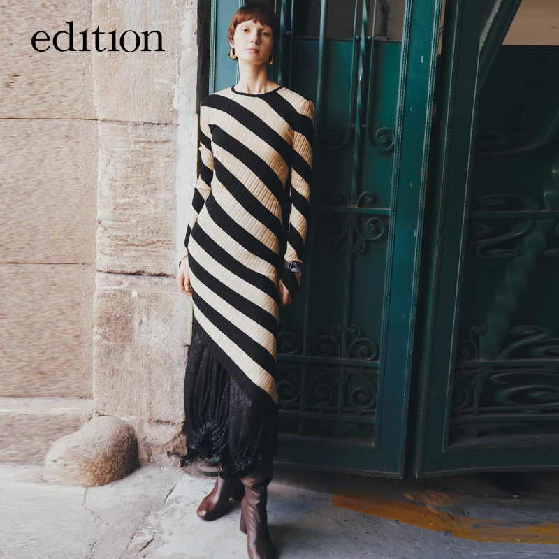 edition × PETAR PETROV设计师联名系列纯羊毛针织裙#EBC4DRS030