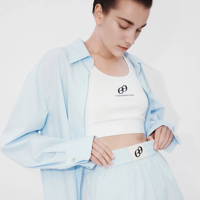 【赵老板专属】edition纯棉宽松盐系衬衫#EBC2SHT004