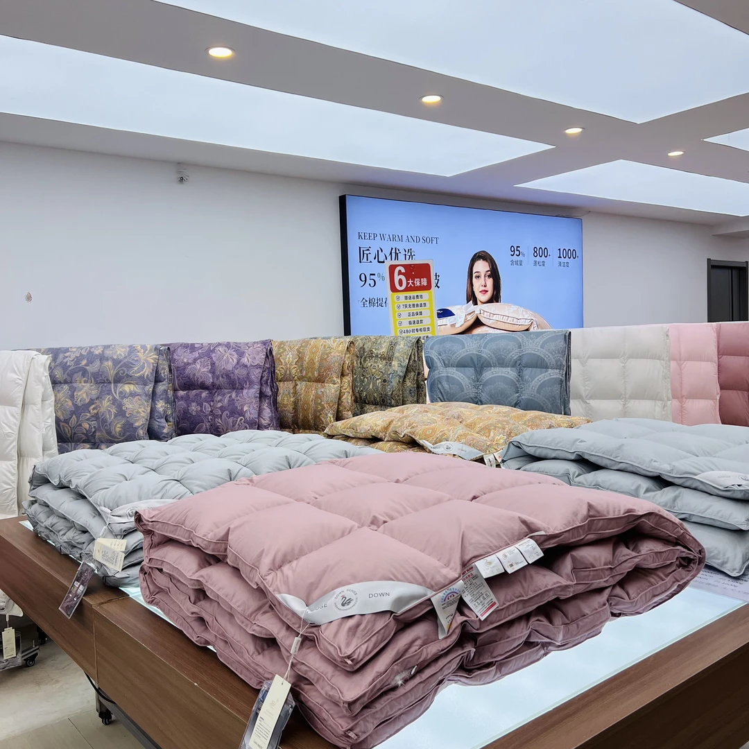【年末清货】高端羽绒被加厚冬被 跟着主播节奏 断码清货