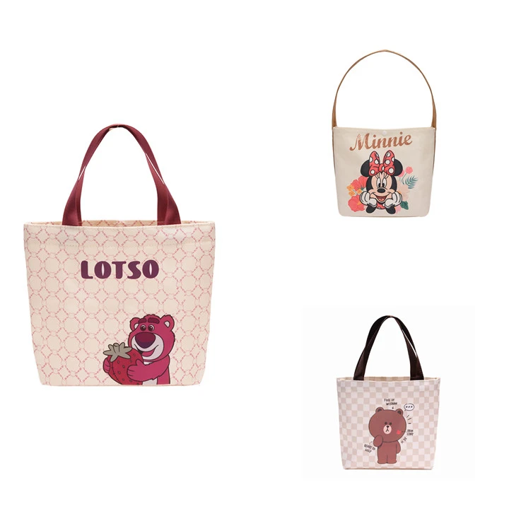 阪织屋ip联名款小提包休闲百搭便携卡通印花