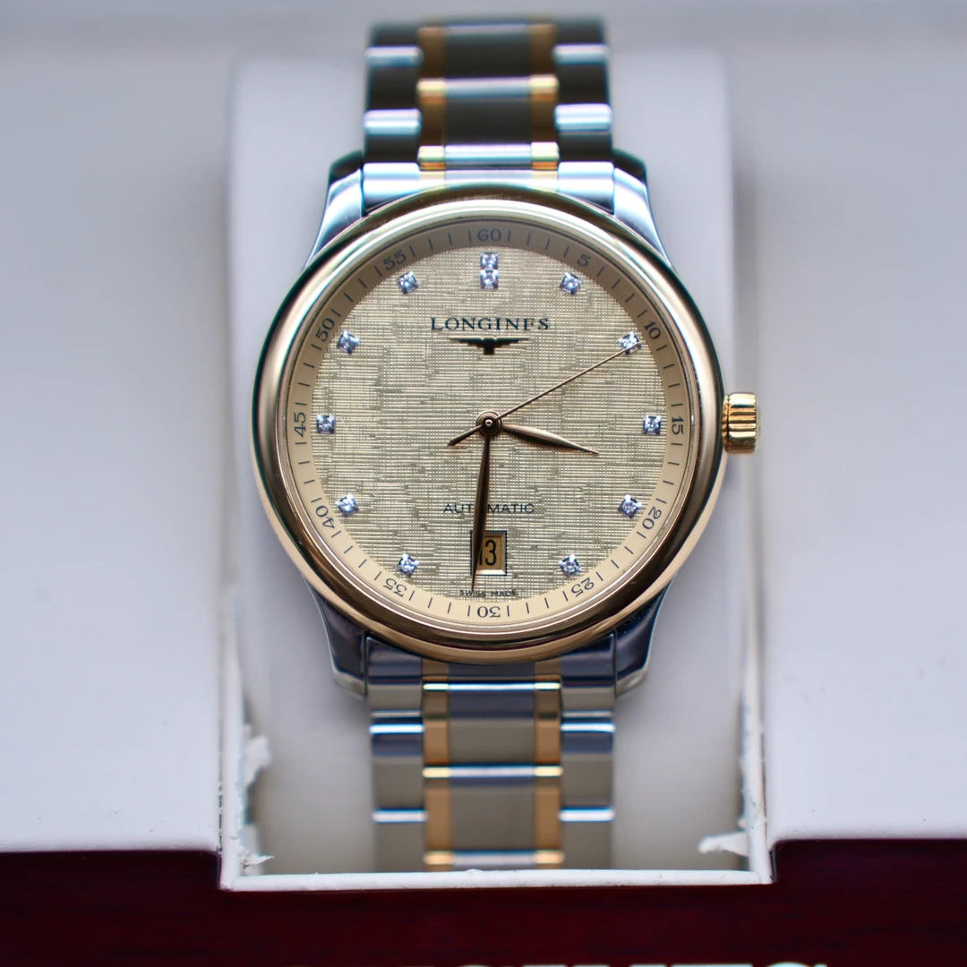 99新 Longines/浪琴 制表传统系列L2.628.5.38.7/17年全套/38.5MM