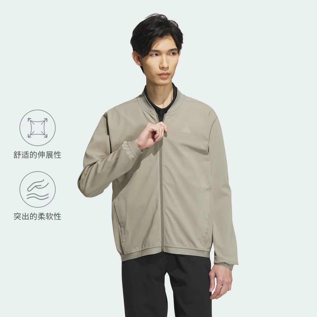 【推荐】阿迪达斯男服外套运动休闲春秋M BOMBER JKT  4956