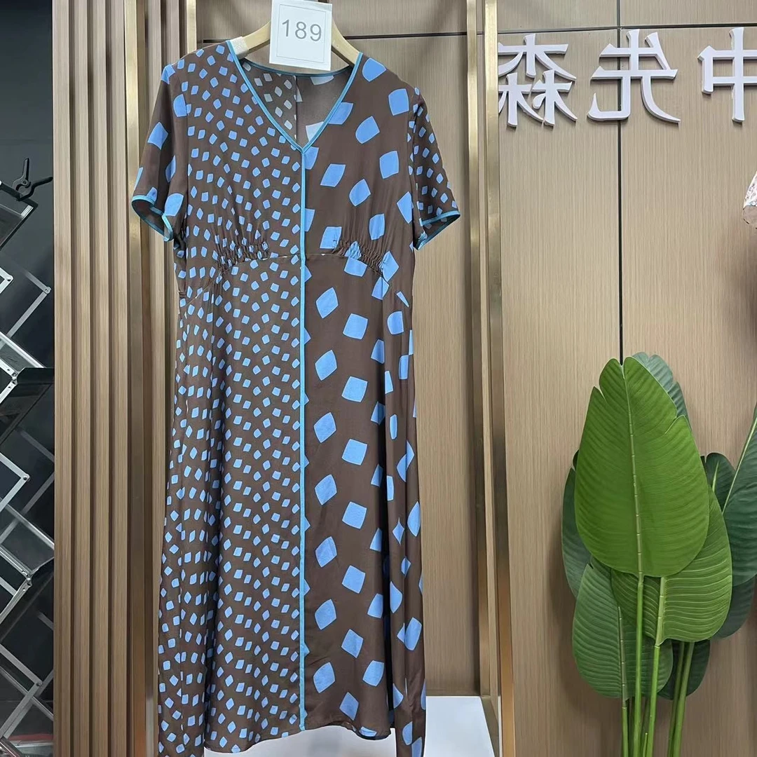 【中先森】新款重磅桑蚕丝连衣裙 189