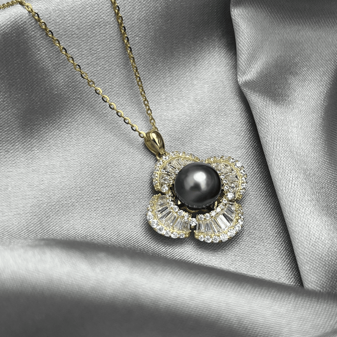 大溪地花开富贵设计款吊坠（赠银链）