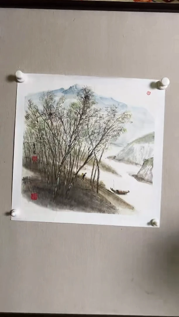 【闪购商品】绘画FL 精品绘画山水-1(58)