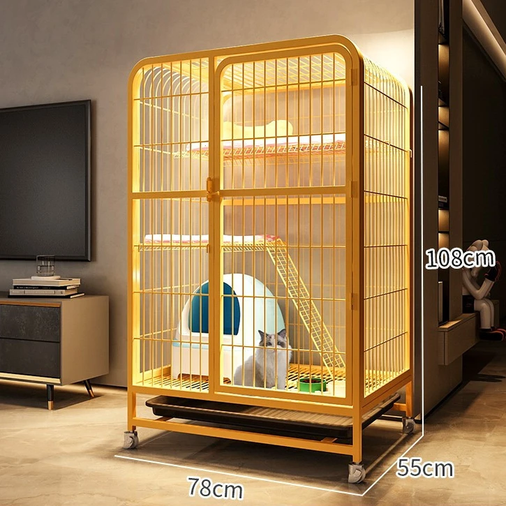 猫笼家用室内超大自由空间猫咪猫别墅猫屋猫舍猫笼子厂家直供多层