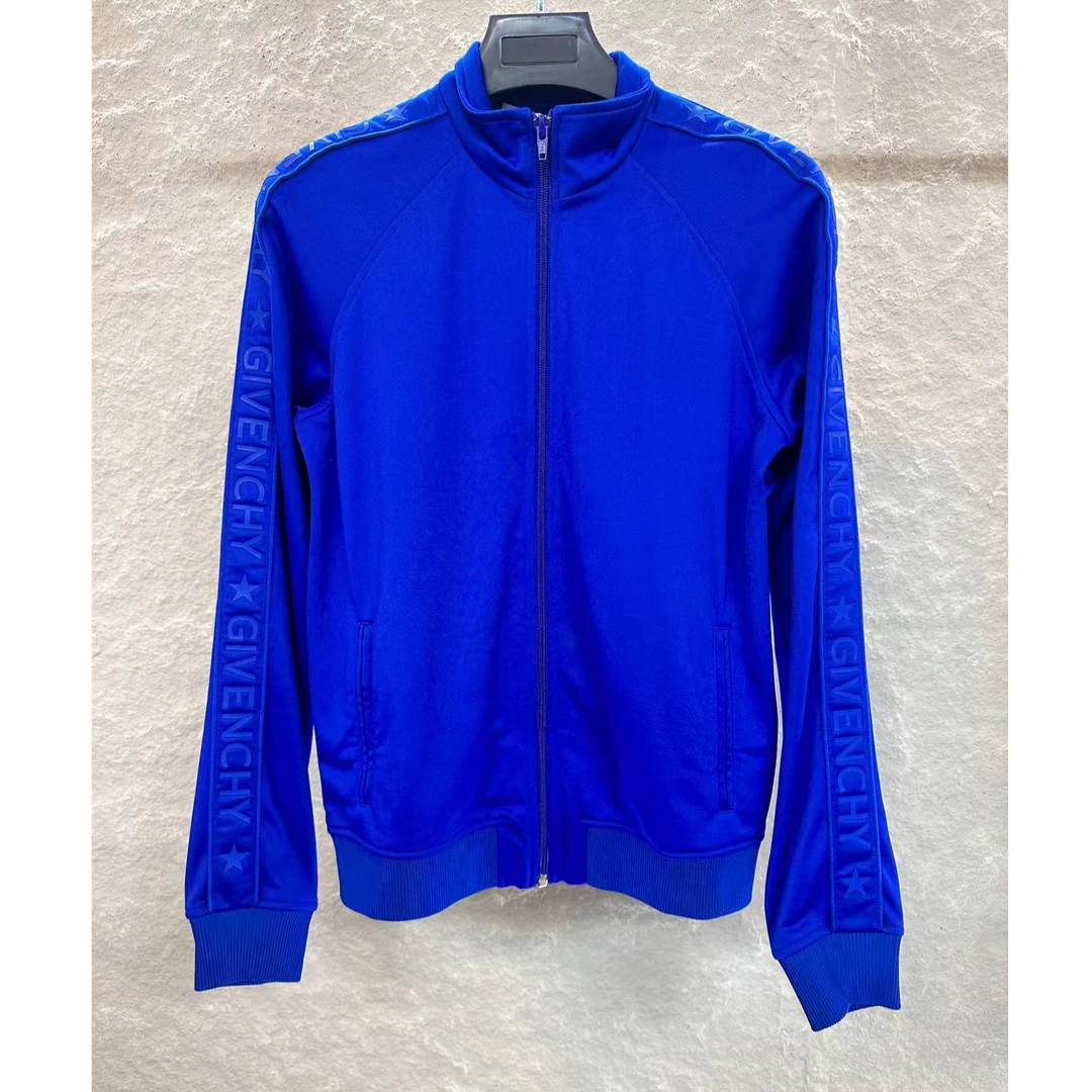 Givenchy/纪梵希侧边 logo印花拉链夹克外套 休闲