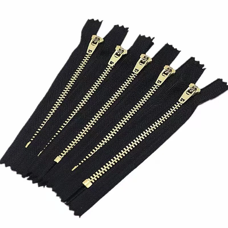 黑色金属铜拉链裤子门襟拉锁牛仔裤休闲西裤辅料配件
