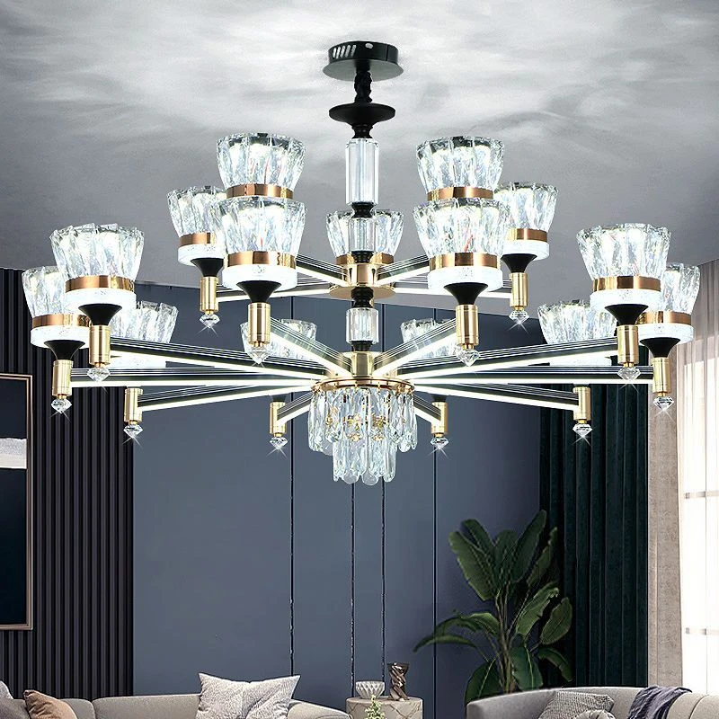 2025大灯轻奢大气高档大厅灯饰餐厅卧室全屋套餐2023新款灯具