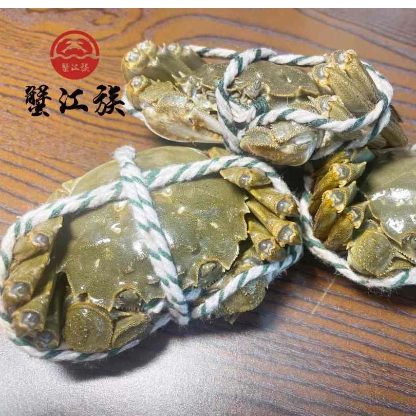 （死蟹包赔）鲜活2.0母大闸蟹1只