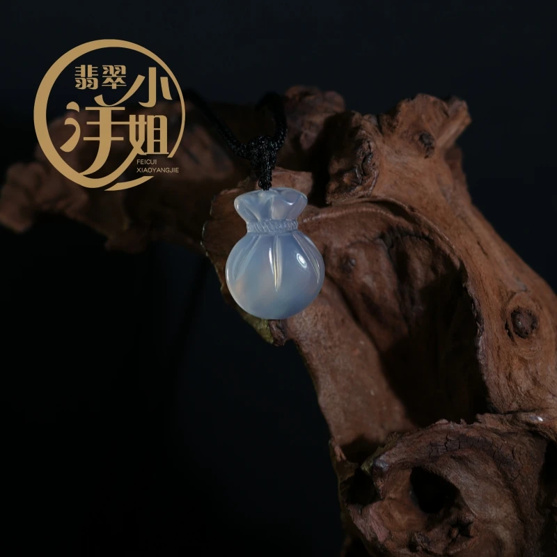 【小洋姐福利款】天然玉髓玛瑙钱袋款吊坠多样性发货