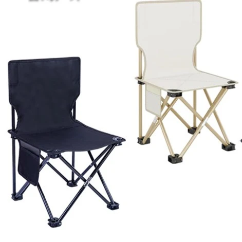 户外露营折叠椅野餐便携写生椅沙滩马扎自驾游烧烤公园加厚钓鱼凳