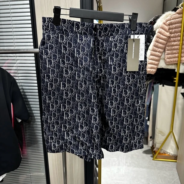 99新 DIOR/迪奥 老花满印短裤/44码