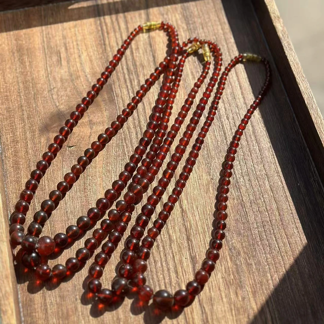 【缪老师严选】YS8218 琥珀塔链项链 多样性发其一