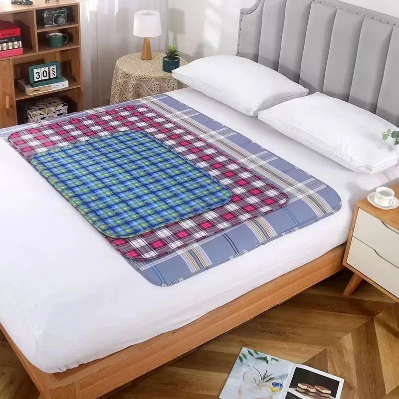 成人硅胶防滑隔尿垫防水老年人老人可洗护理褥子大号尿布床垫床单