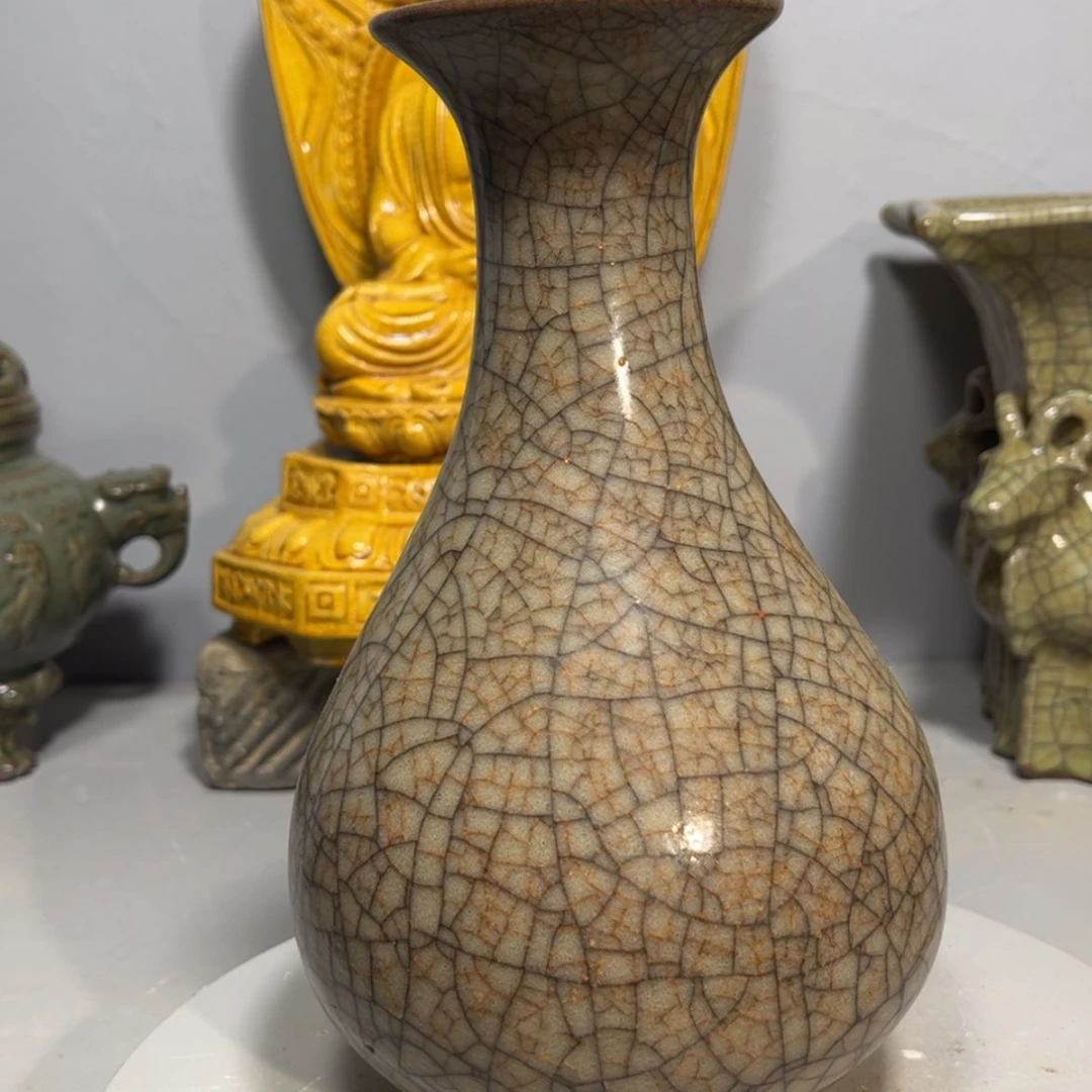 【闪购商品】摆件哥窑瓶子品相完美