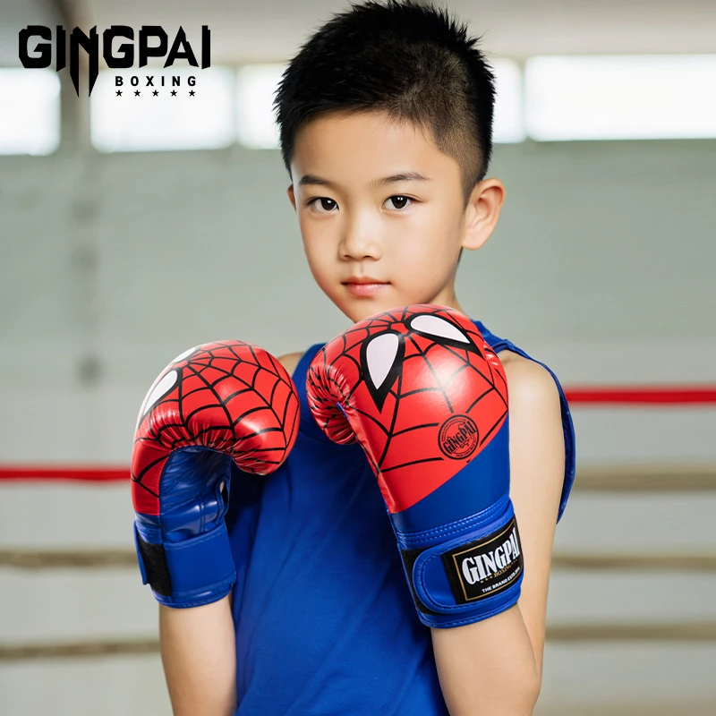 拳击手套儿童散打搏击训练男女小孩拳套透气加厚专业打沙袋包娱乐