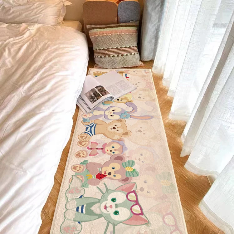 【西域猫】星黛露的朋友们卧室床边毯撸猫感客厅沙发茶几加厚防滑毯