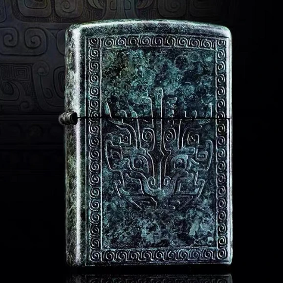 ZIPPO/之宝打火机-205-青铜时代-雕刻-春秋战国-个性-DYJ1