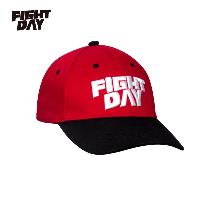 FIGHTDAY男女情侣棒球帽遮阳刺绣LOGO运动休闲时尚鸭舌帽拳击配件