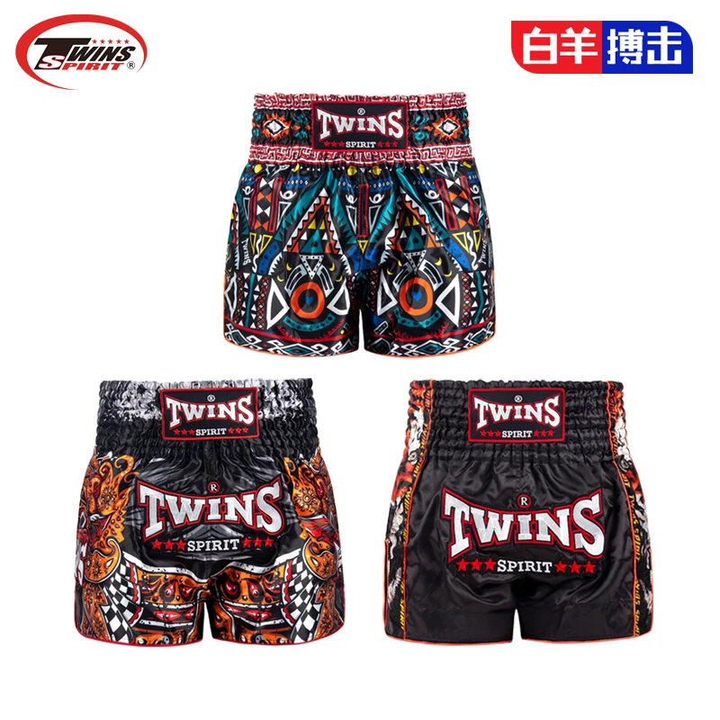 TWINS SPIRIT泰拳短裤twins spirit专业泰国搏击格斗短裤散打训练