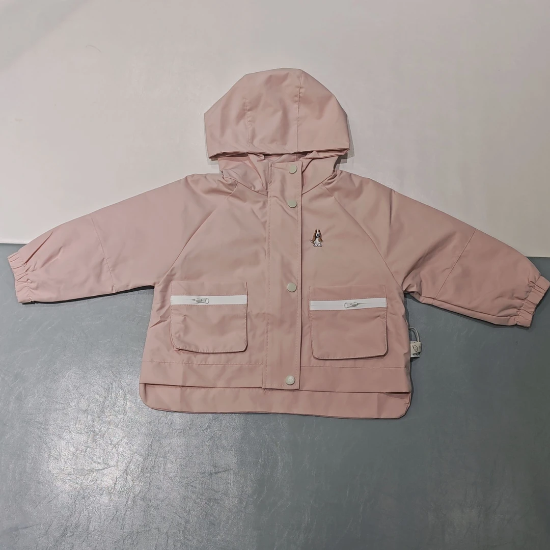 B-40898-女童24冬款时尚洋气冲锋衣上衣外套