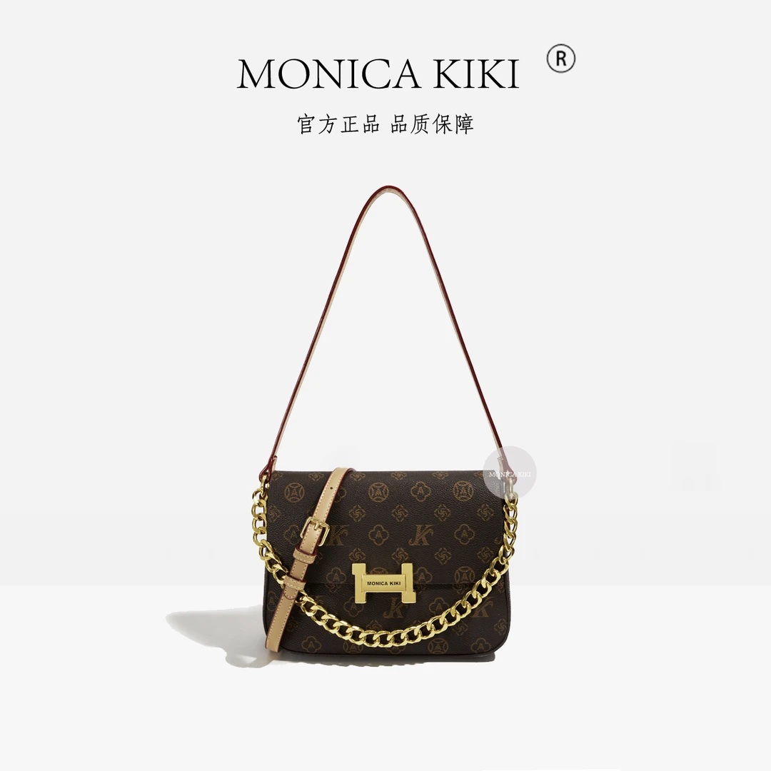 （23*16*7）新款高级感单肩包时尚百搭斜挎包气质轻奢女包 2156