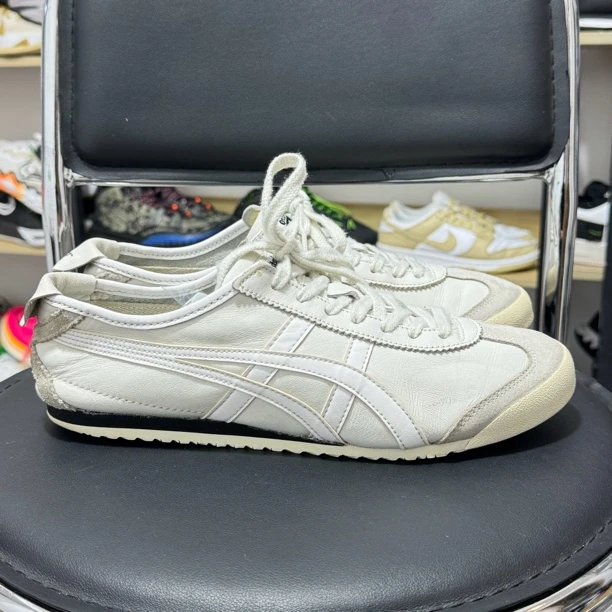 42.5码 Onitsuka Tiger Mexico 66德训鞋 休闲鞋白色公价890 二手