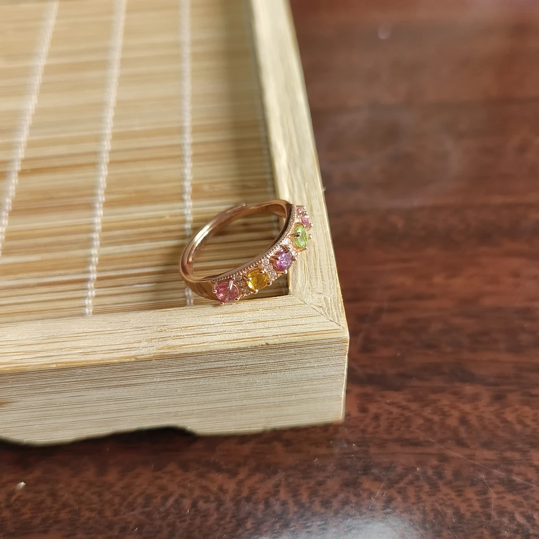 925碧玺戒指  FGX038CH001