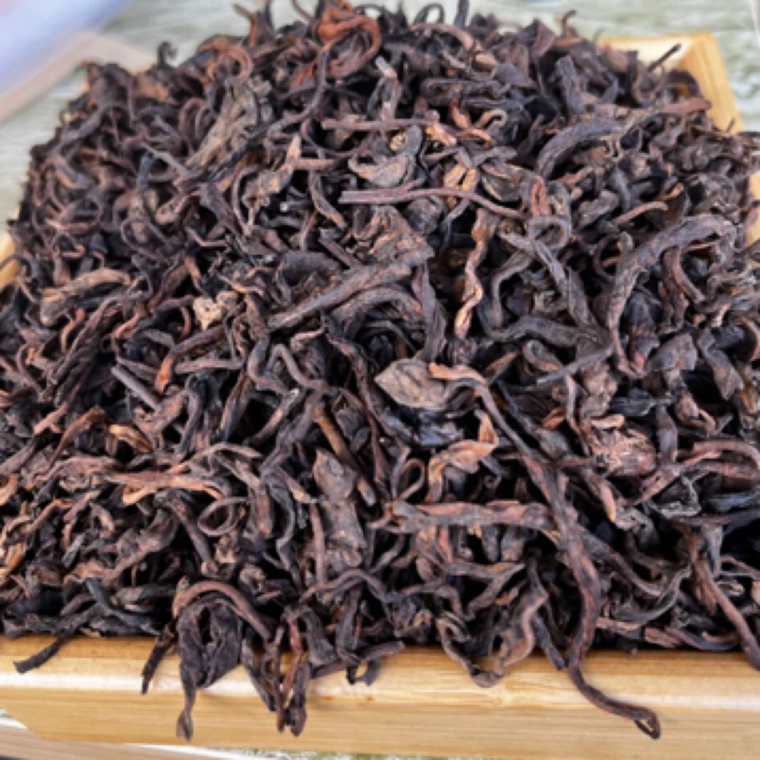 2022年荒山古树熟茶 离地小堆发酵 普洱熟茶散茶200克/袋