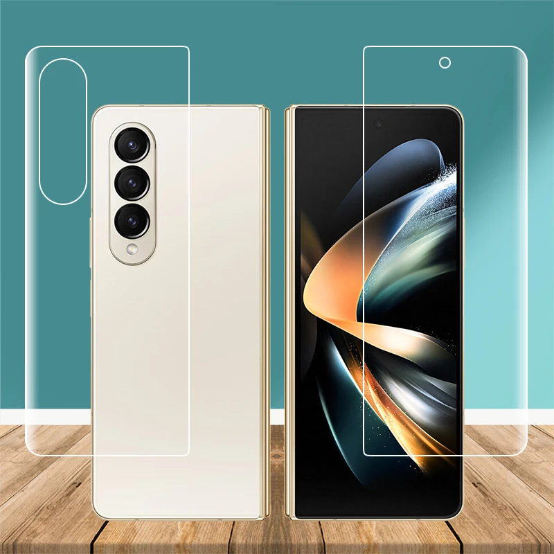 三星Galaxy Z Fold 4 5G折叠屏手机膜磨砂防指纹全覆盖防刮水凝膜