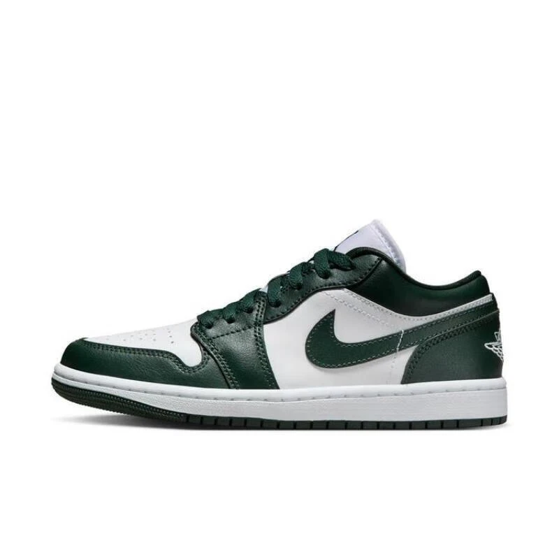 nike耐克AIR JORDAN AJ1女子墨绿低帮休闲板鞋DC0774-113