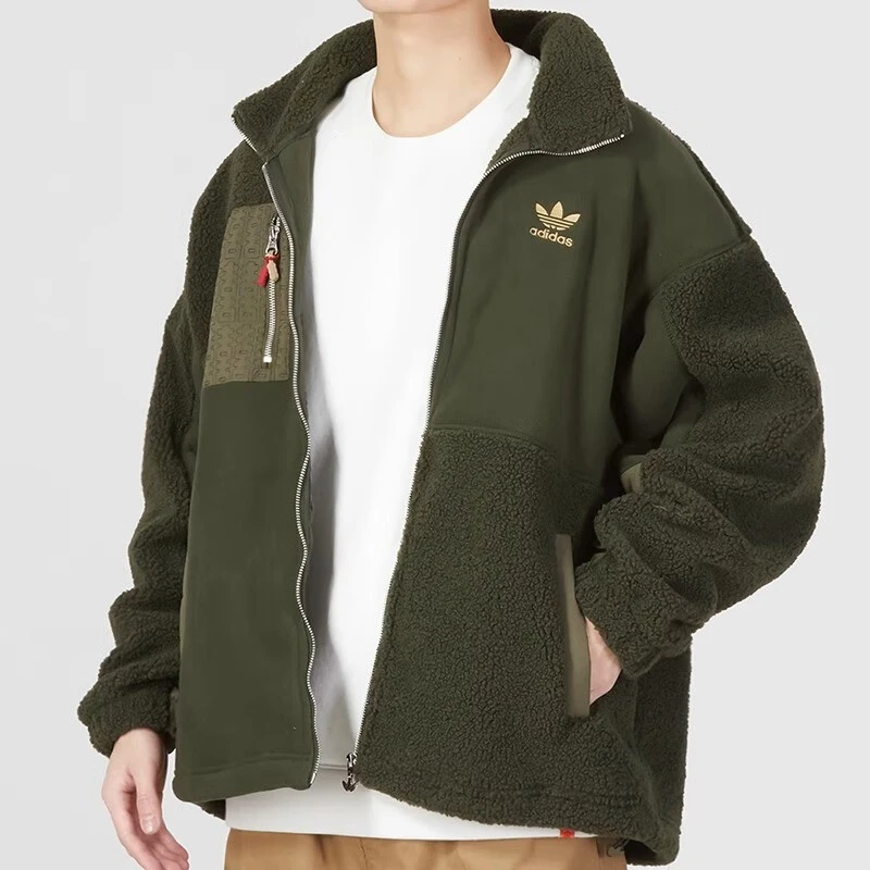Adidas阿迪达斯三叶草运动休闲时尚舒适夹克外套 HY7286