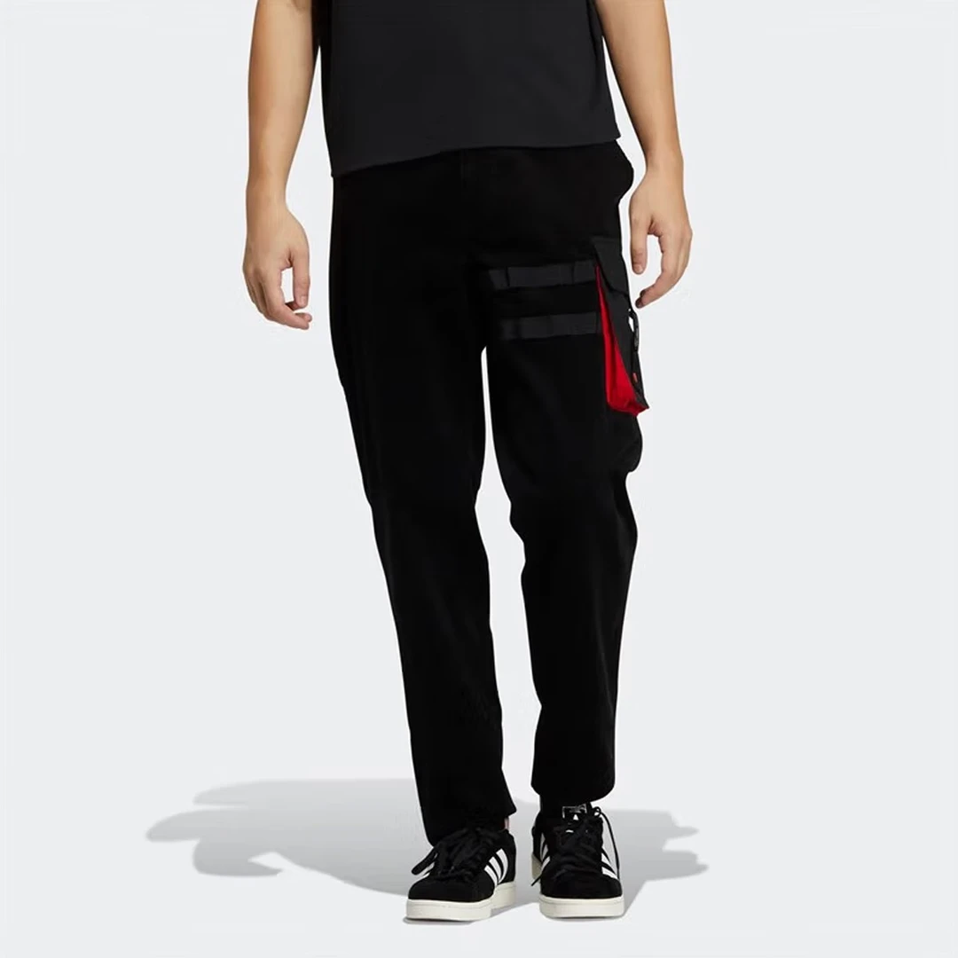 阿迪达斯（Adidas） 三叶草户外男裤 梭织休闲运动裤长裤 GN5445