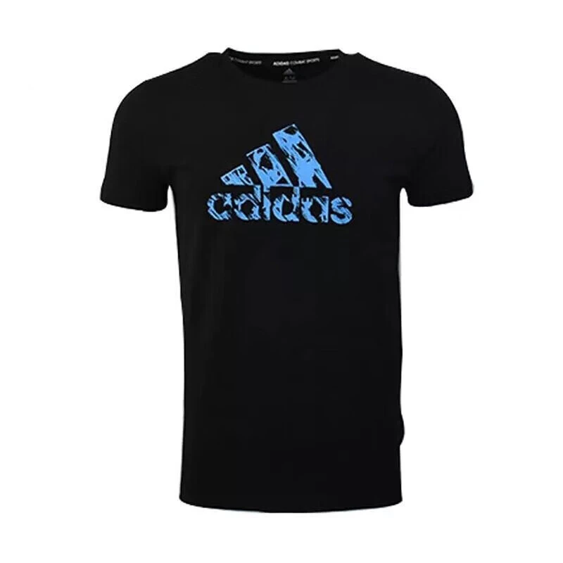 Adidas阿迪达斯男子TAEKWONDO四季款短袖T恤ADITSG2SMU-BBU-1