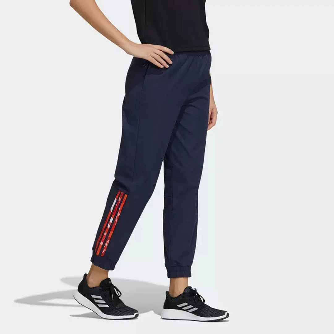Adidas阿迪达斯 WOVEN PANTS女子户外针织休闲运动长裤 GT6482