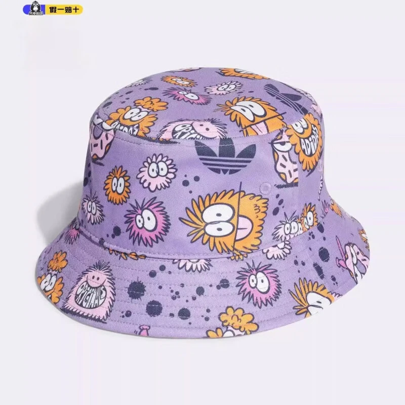 adidas阿迪达斯小童帽渔夫帽三叶草Kevin Lyons联名运动帽HC9593