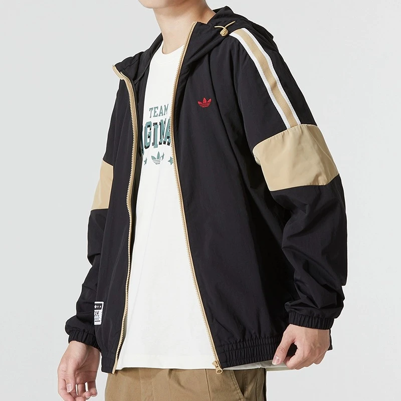adidas/阿迪达斯三叶草外套男装梭织防风衣运动休闲夹克HS1991