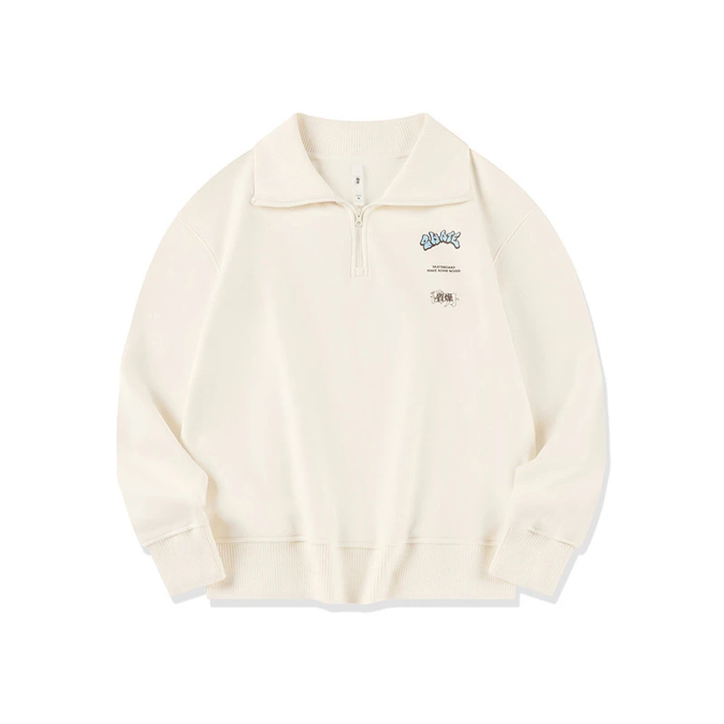 乔丹运动卫衣女2025秋季款时尚翻领加绒保暖针织QDLWD2244721