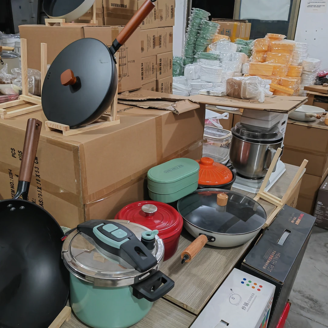 H 瑕疵各种锅具 炒锅微压锅汤锅不粘锅奶锅铁锅煎锅1