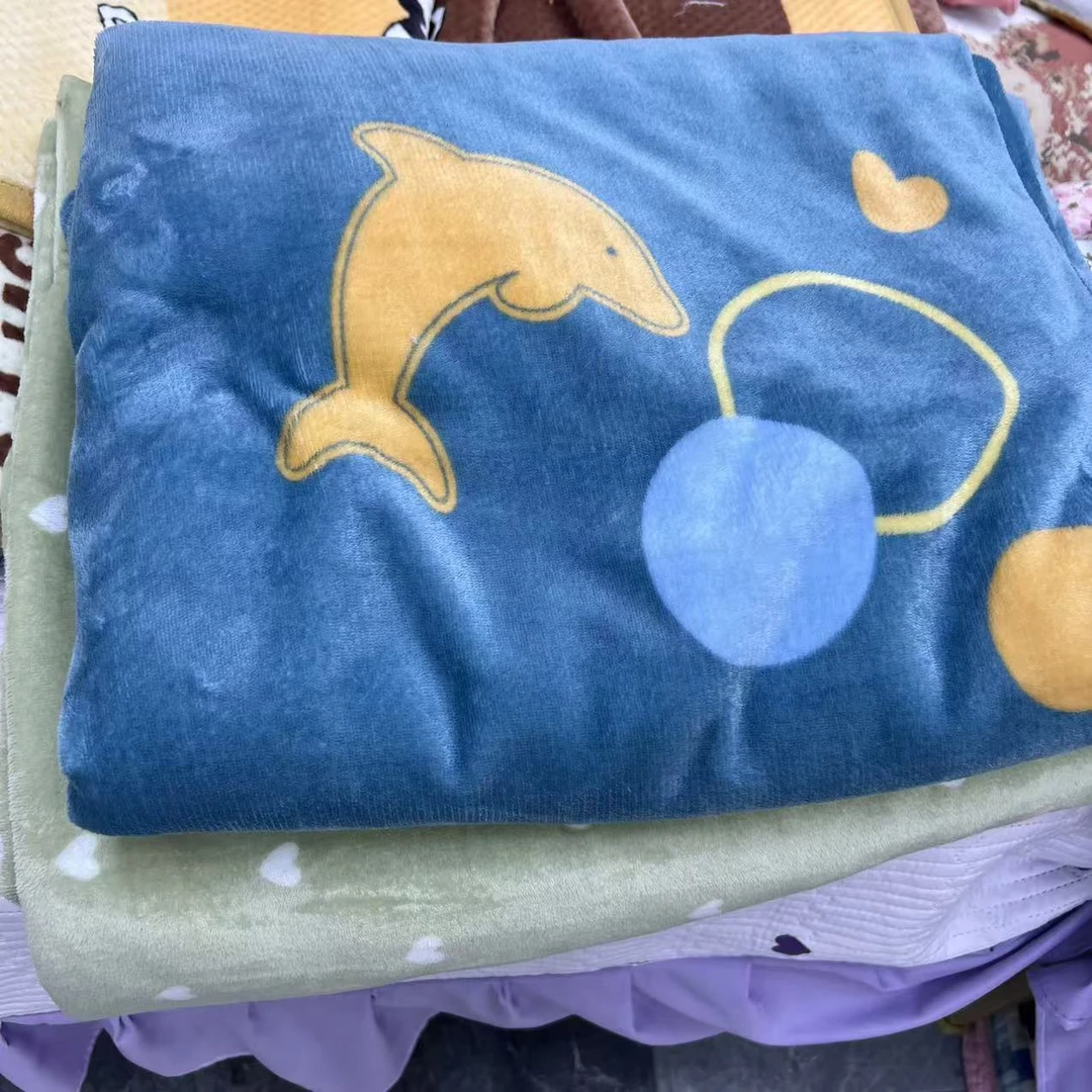 双面加绒牛奶绒2*2.3被套单件加厚秋冬季婴幼儿被罩