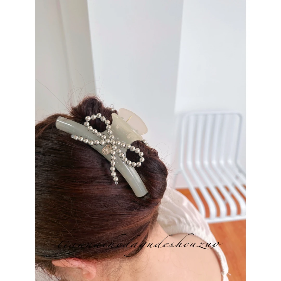 独游温柔文艺大发抓 韩版气质可爱发饰头饰发夹夹子发卡大抓夹