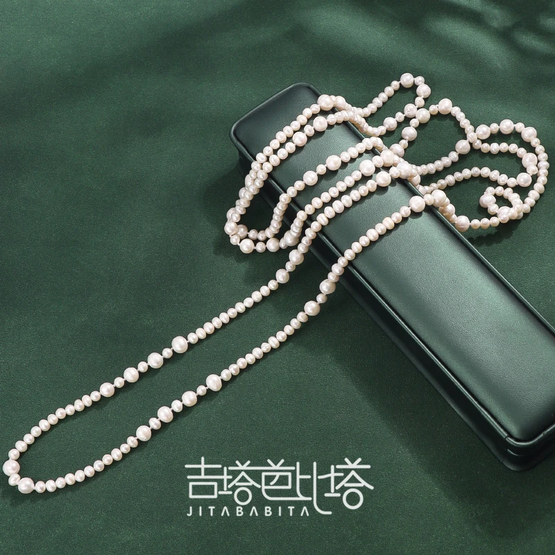 吉塔芭比塔 铜合金项链 三层叠戴毛衣链礼物妈妈长款 LJ-206