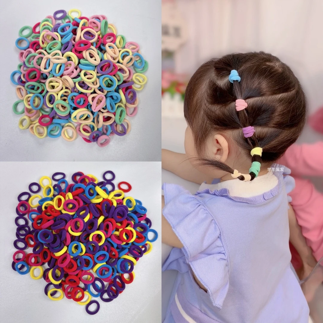 儿童发绳不伤发高弹力小号毛巾圈