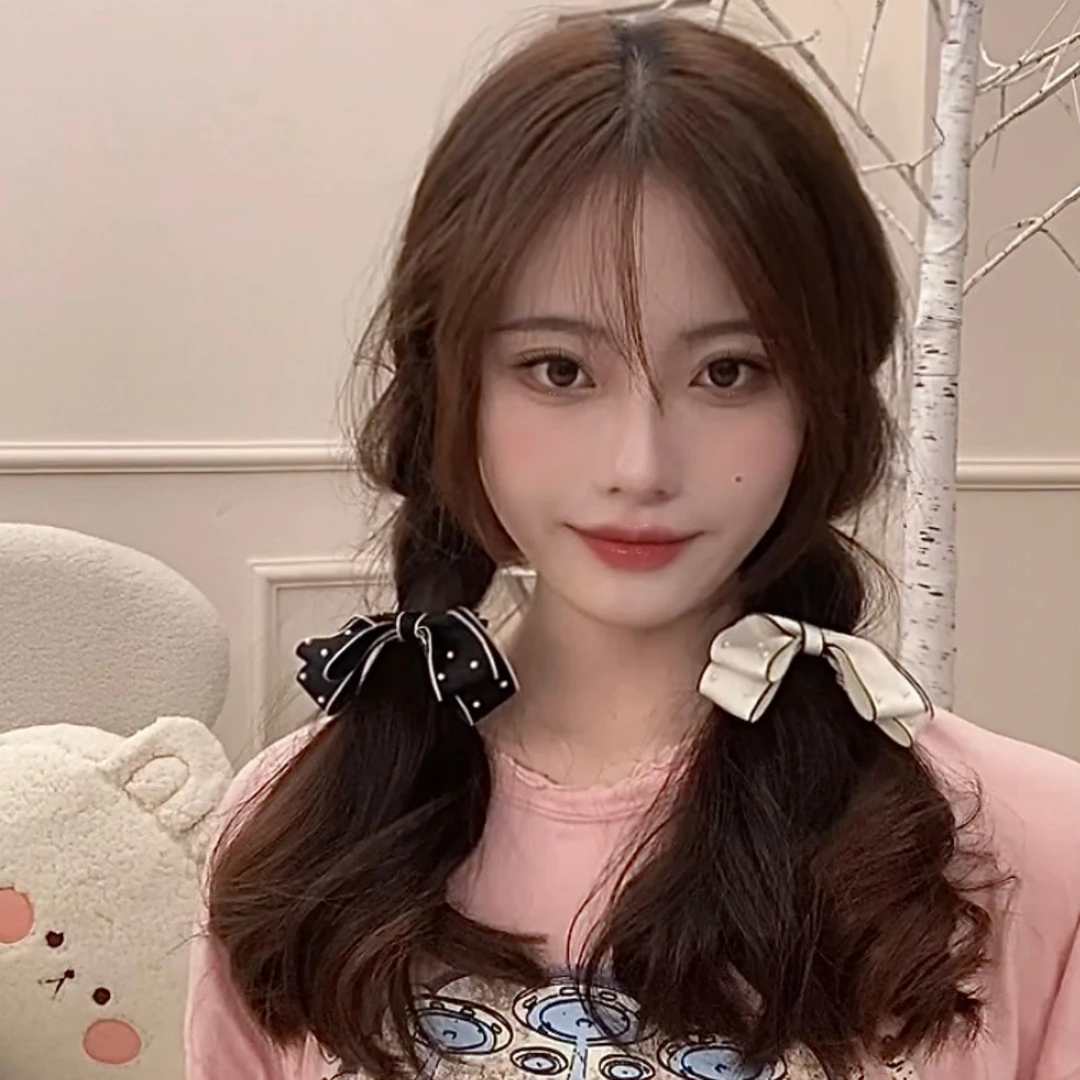 喜萌复古法式蝴蝶结发夹 ins刘海夹边夹发卡发饰少女饰品百搭气质