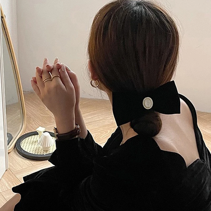 喜萌蝴蝶结中间“魔幻宝石”大号蝴蝶结发卡发饰头饰发夹气质网红