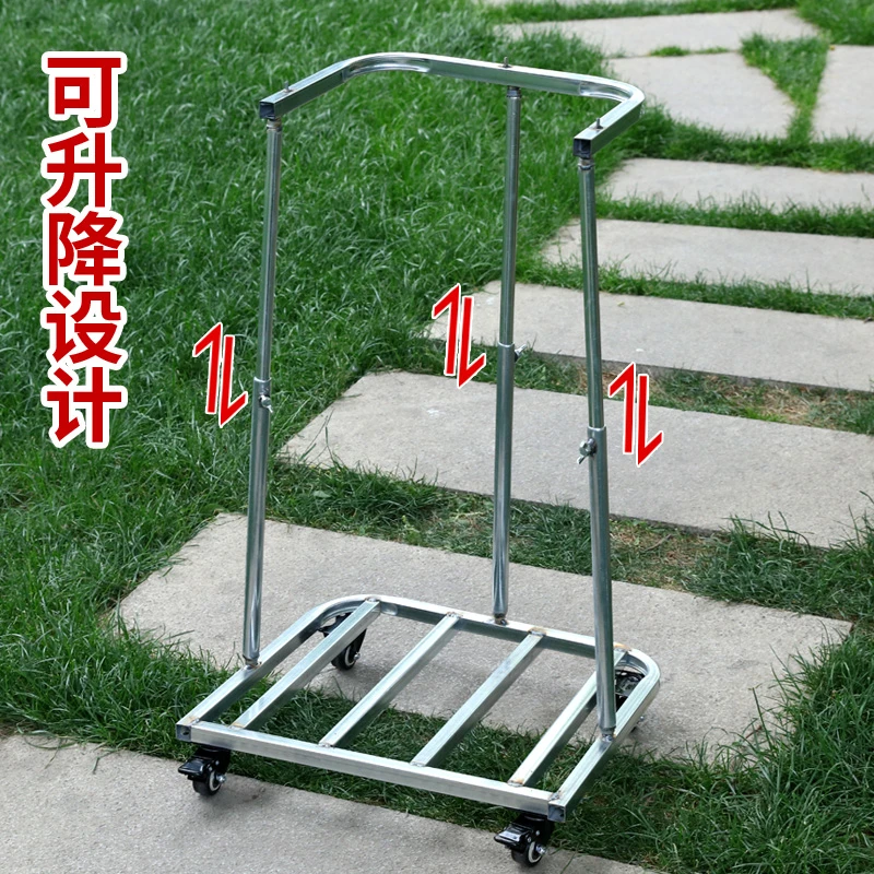 撑袋袋子神器新款农用撑袋器粮食装袋支撑架移动撑口玉米带轮打包